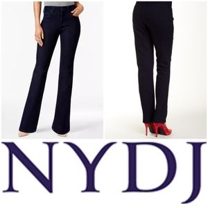 NYDJ Georgia Mid Rise Dark Wash Skinny Jean Size 4